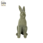 The Candy Greenish Bunny figure