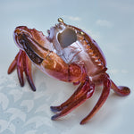 Ceramic Red Crab Wine Bottle Holder