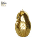 The Golden Adorable Cute Owl Figurine