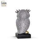 The Grey Lucky Owl Art Figure