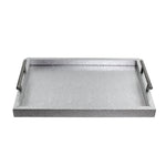 The Silver Rectangular Modern  Serving Trays