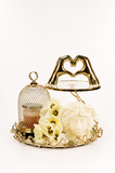 Golden Heart Luxury Decor Gift Set