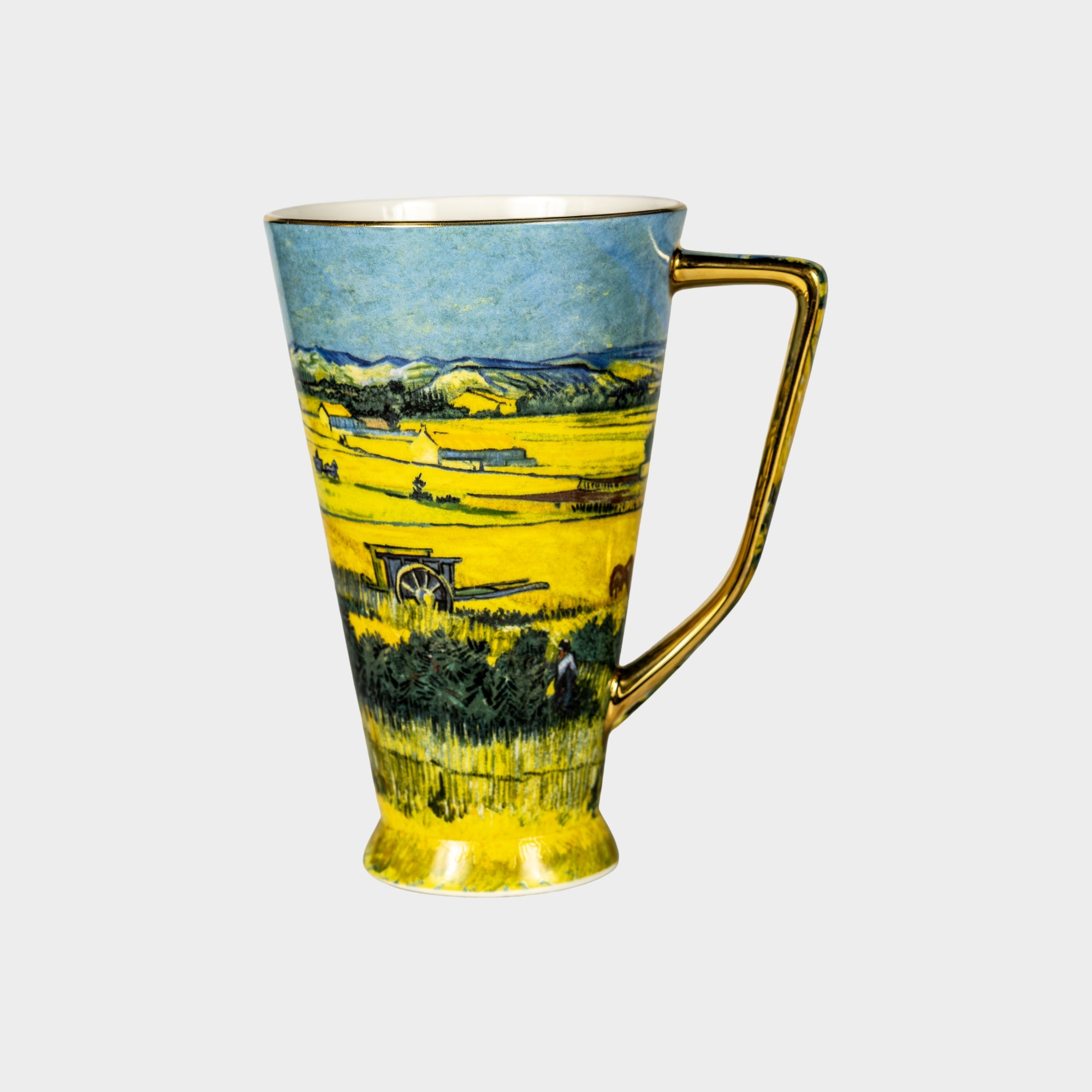Van Gogh-Inspired Field Porcelain Mug..