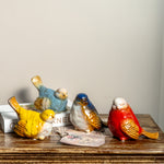 Vibrant Ceramic Bird Figurine