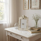 Vintage-Inspired Angel Resin Photo Frame