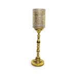 Vintage Brass Ornate candle holders.
