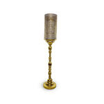 Vintage Brass Ornate candle holders