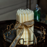 White Stick Candles – 36-Piece Set.