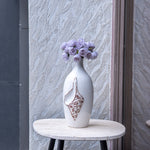 White ceramic vase