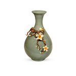 Wildflower Ceramic Pottery Cabinet Vase.