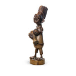 Wood Figure Boy statue.